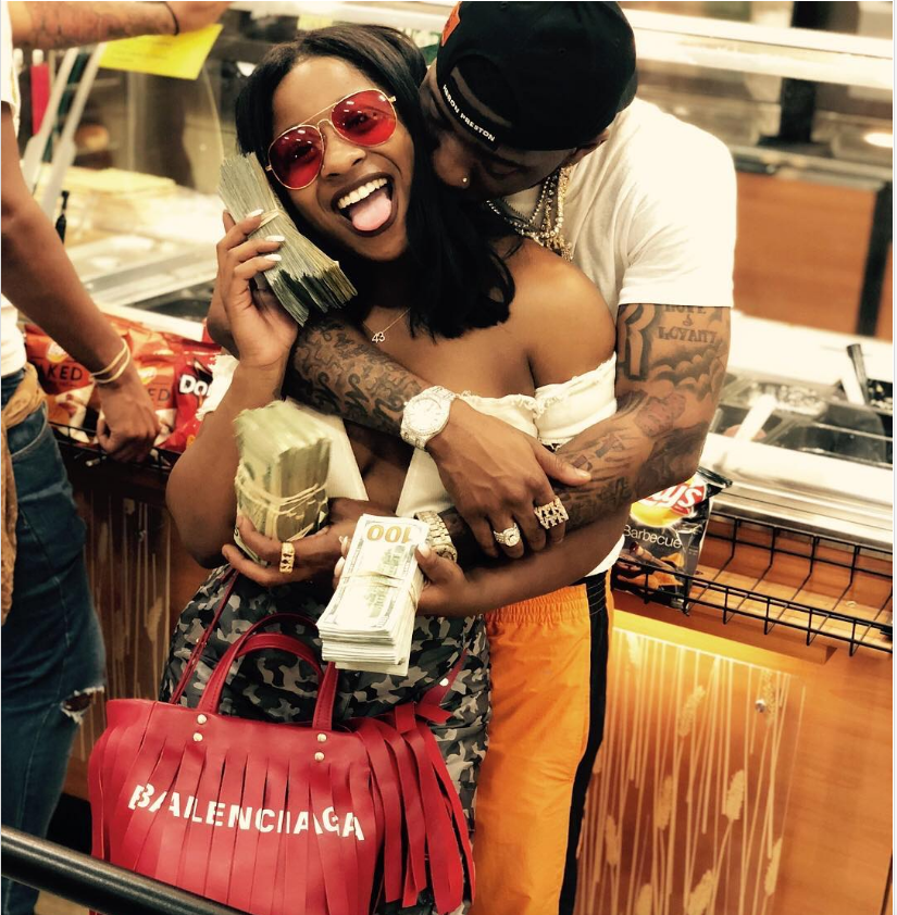 Reginae Carter blasts haters of her relationship with YFN Lucci (video)