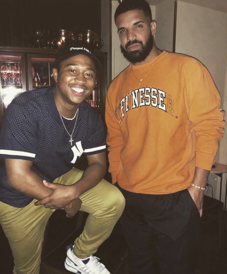 Drake gives props to the creator of the 'In My Feelings' challenge