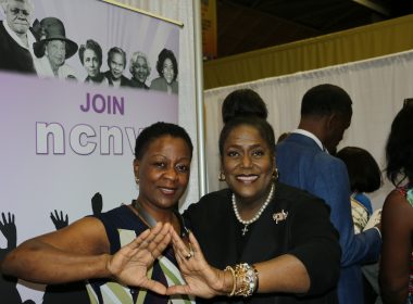 NCNW chairwoman Ingrid Sanders and CEO Janice Mathis take over Essence