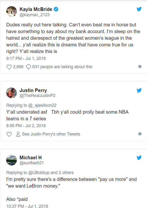 Why WNBA players are blasting LeBron James