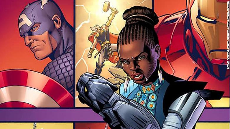 'Black Panther' character Shuri getting comic book spin-off