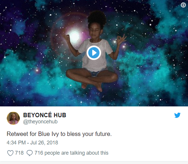 Fans fawn over Blue Ivy vacation photos