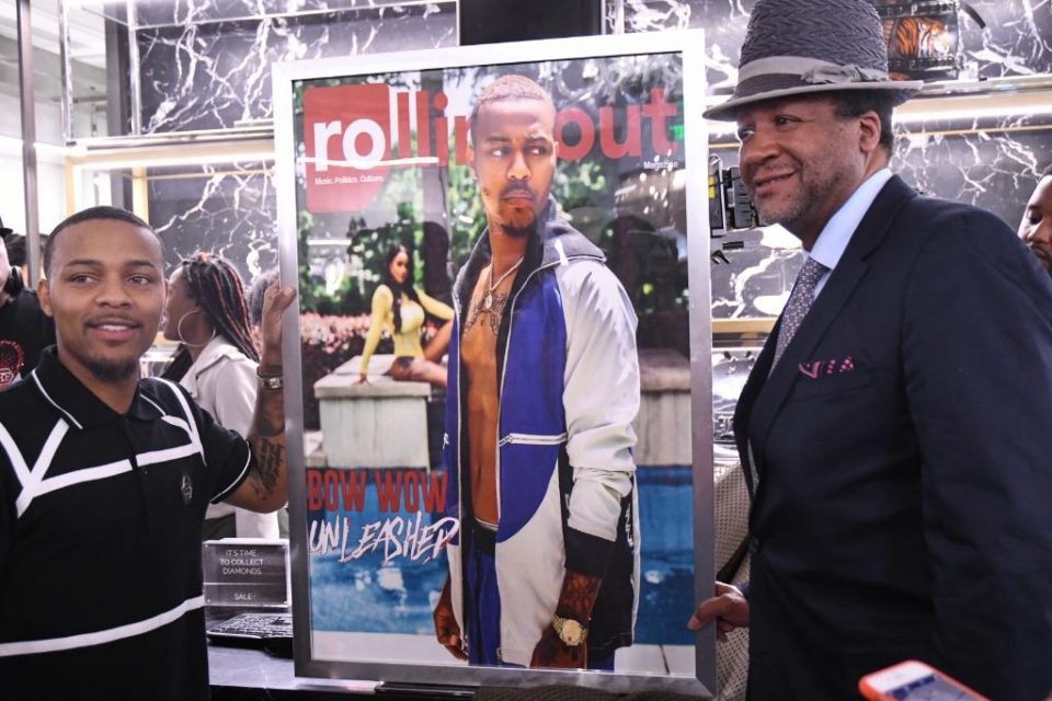 Bow Wow honored at 'rolling out' magazine's cover unveiling in Atlanta