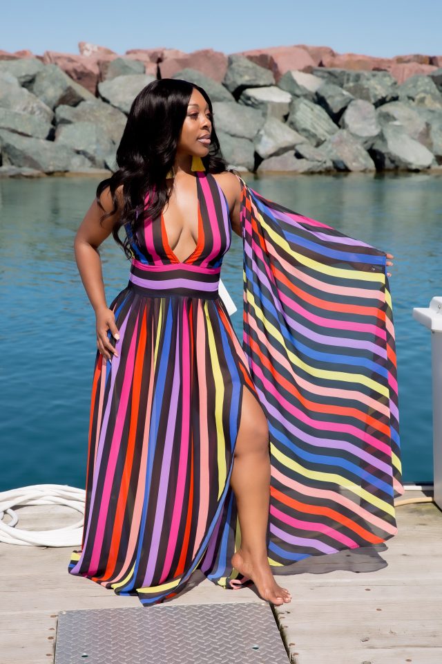 Lashawn B Designs' maxi dress collection is perfect for summer