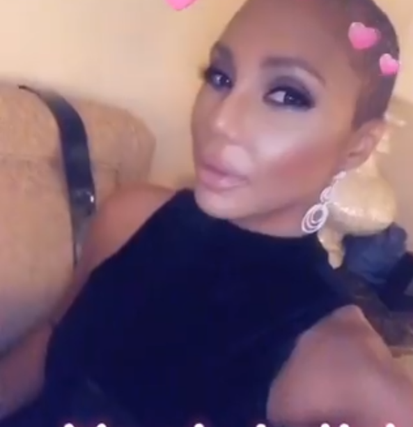 Tamar Braxton stunts in lingerie, saying she's 'down for whatever'