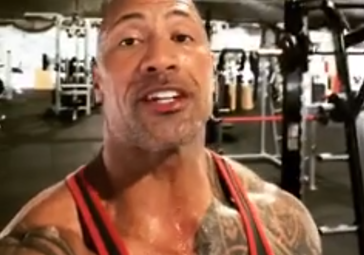 The Rock sets the record straight about his racial identity