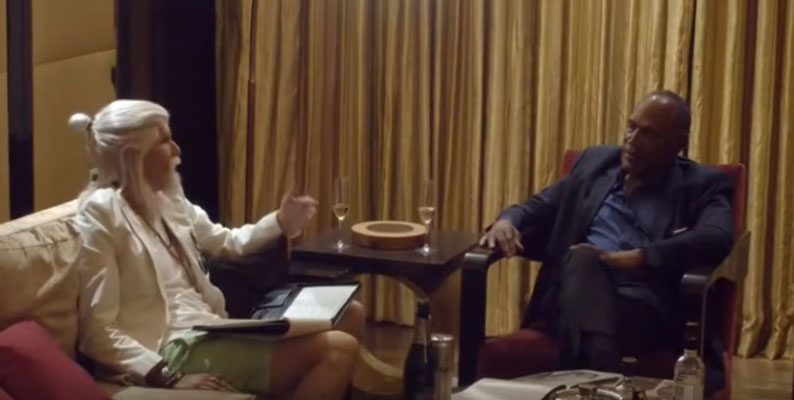 Sacha Baron Cohen 'tries' O.J. Simpson on 'Who is America' HBO series (video)