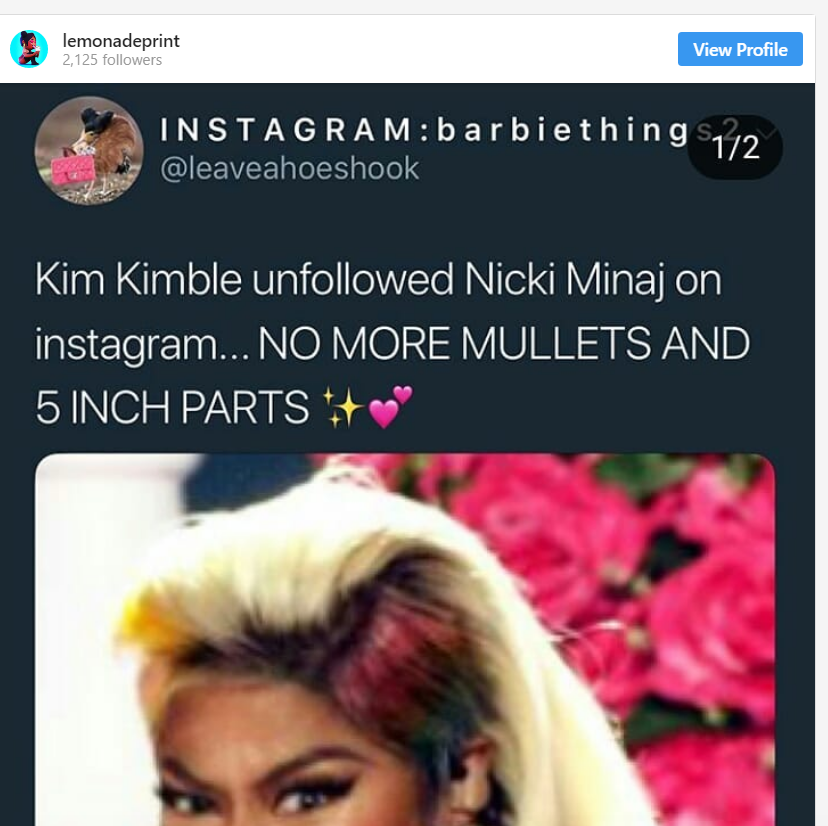 Nicki Minaj fires her glam squad, and fans love her new look (photos)
