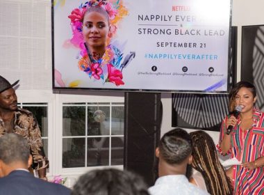 Reality stars and stylists celebrate Netflix's 'Nappily Ever After' in Atlanta