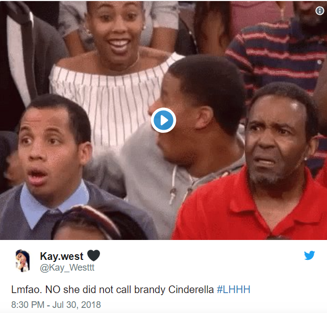 'LHHH' star Princess comes for Brandy and her mother; Twitter is in stitches