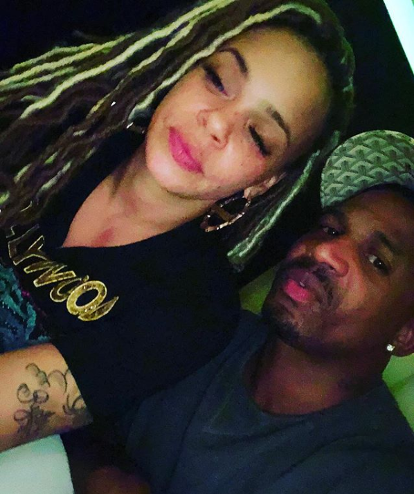 Stevie J caught cheating on Faith Evans already?