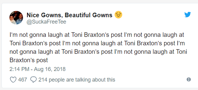 Toni Braxton clowned for her horrible Aretha Franklin tribute