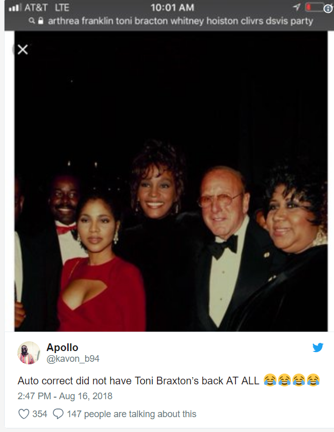 Toni Braxton clowned for her horrible Aretha Franklin tribute