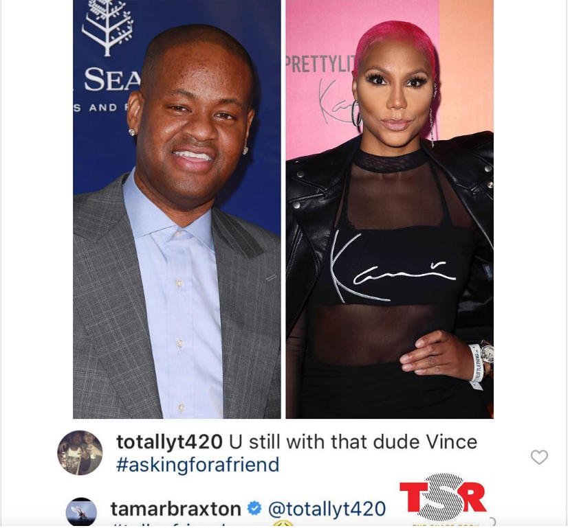 Tamar Braxton let fans know she officially quit Vincent Herbert this way
