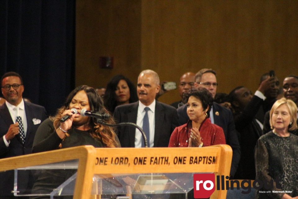 J-Hud, Chaka Khan, Stevie Wonder and more sang the roof off at Aretha's funeral