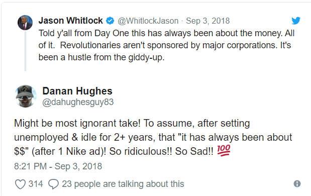 Black Twitter blasted this journalist for hating on Colin Kaepernick and Nike