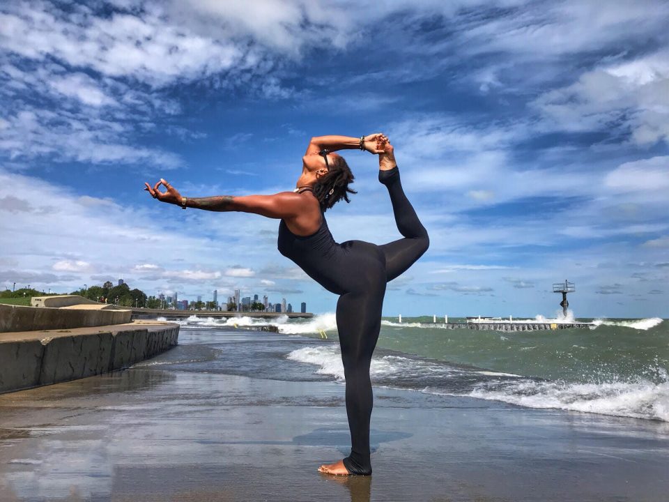 Rashidat Owe shares how life challenges and yoga helped save her life