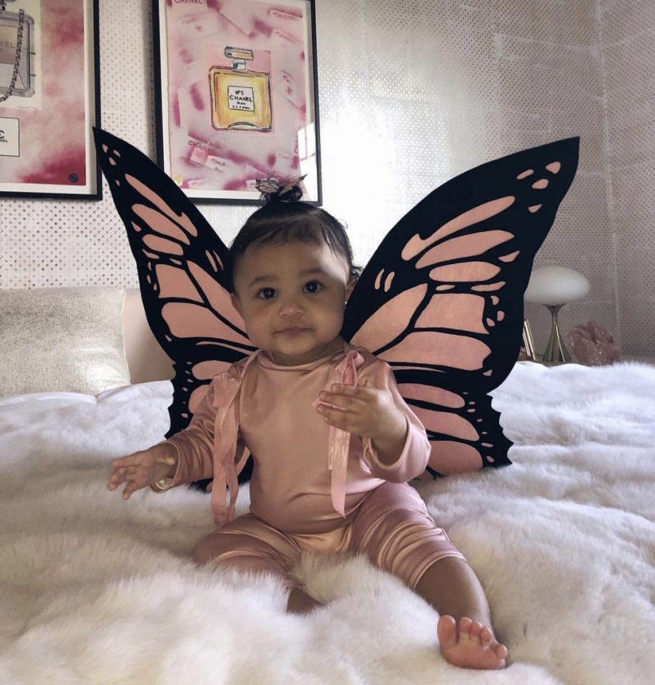 Kylie Jenner's daughter Stormi is already a fan of Louis Vuitton (video)