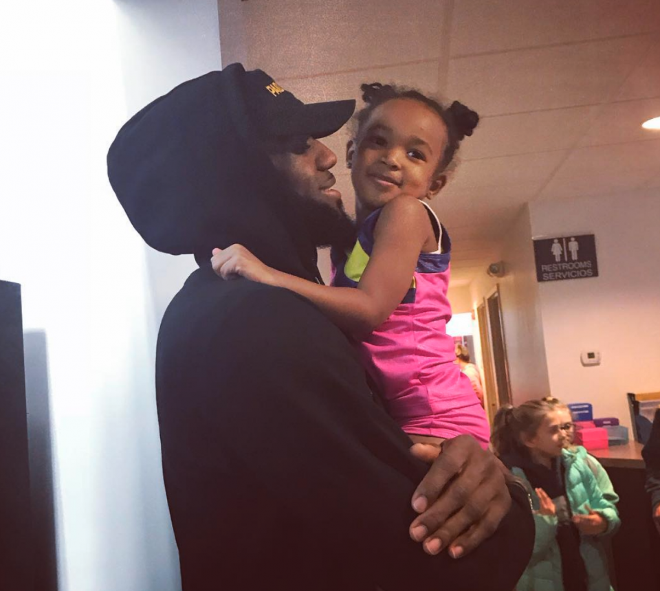 LeBron James sings this Disney classic with adorable daughter Zhuri (video)