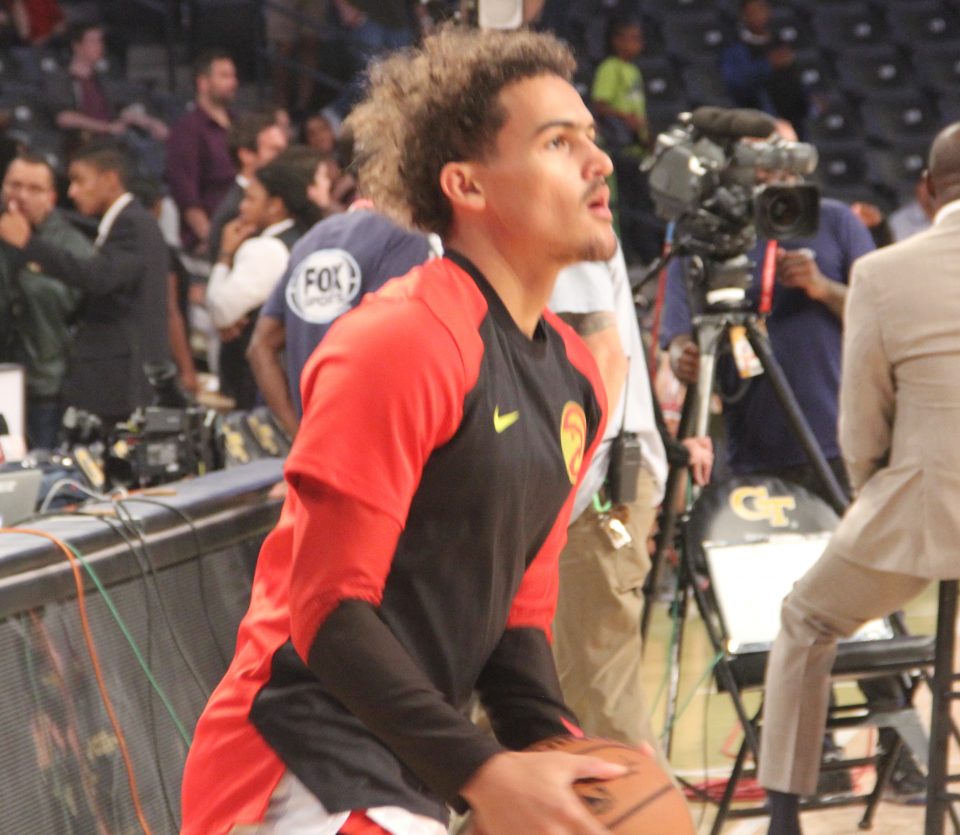 'Ice Cold' Trae Young stuns the San Antonio Spurs by doing this