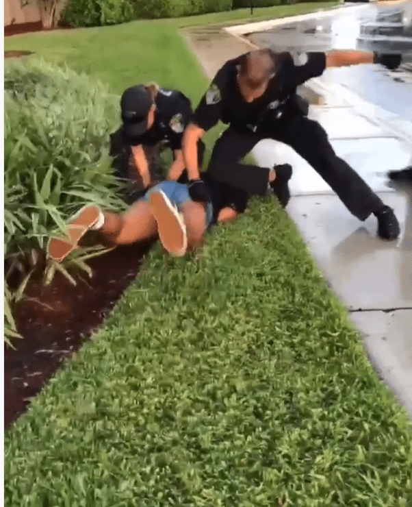 Miami-area police viciously beat 14-year-old Black girl (video)