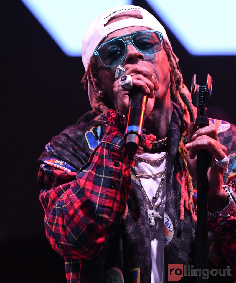 How Lil Wayne's performance turned into a brawl and stampede in Atlanta (video)