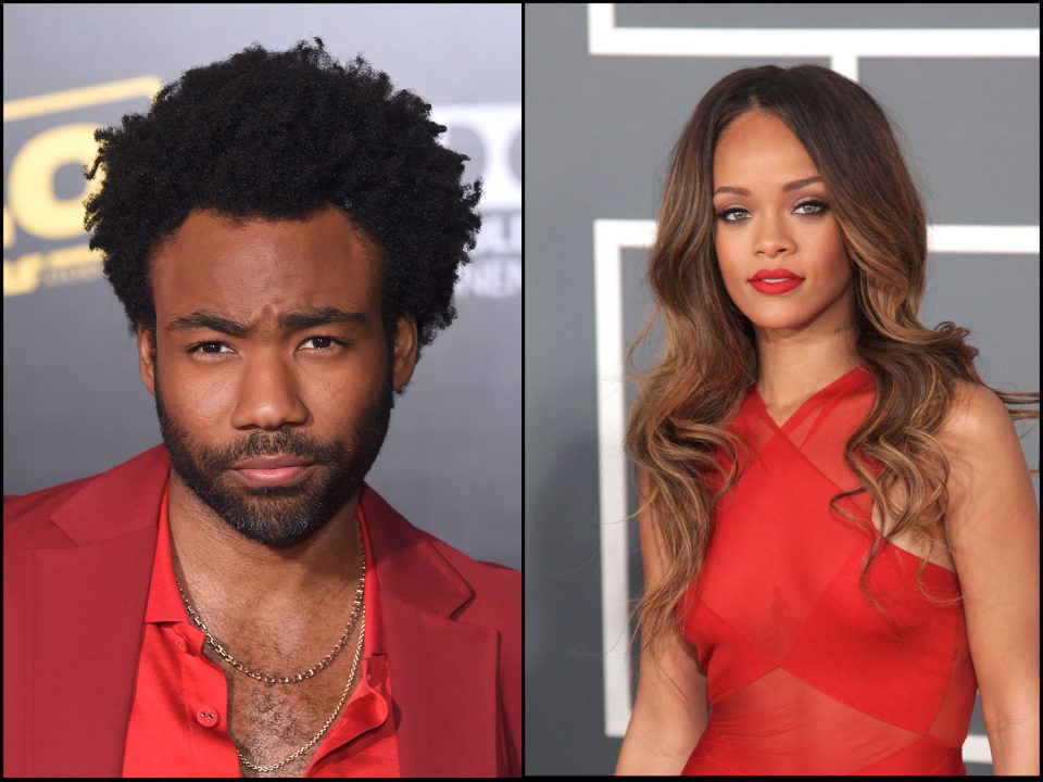 Here's a 1st look at Rihanna and Donald Glover's secret movie
