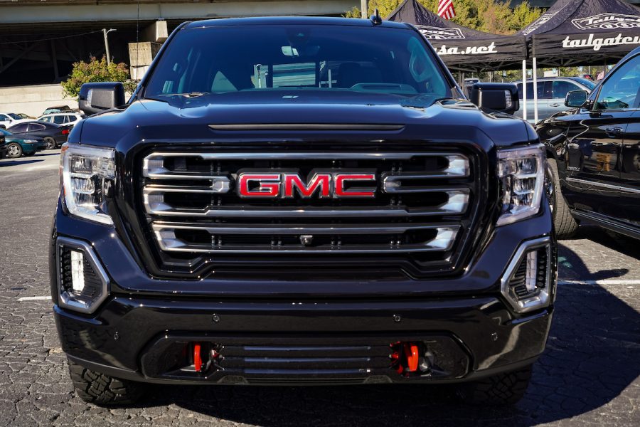 2019 Sierra Denali thrills at GMC's Monday Night Football tailgate in ...