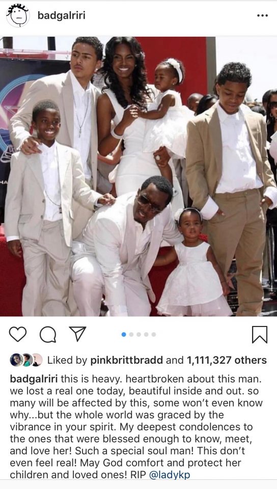 Celebrities share heartfelt messages as they mourn Kim Porter