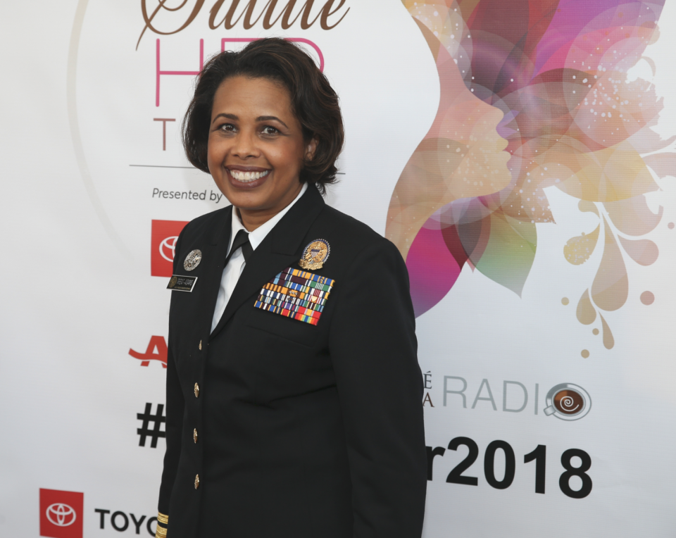 'Rolling out' salutes Deputy Surgeon General Rear Admiral Sylvia Trent-Adams