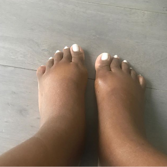Shekinah jo feet