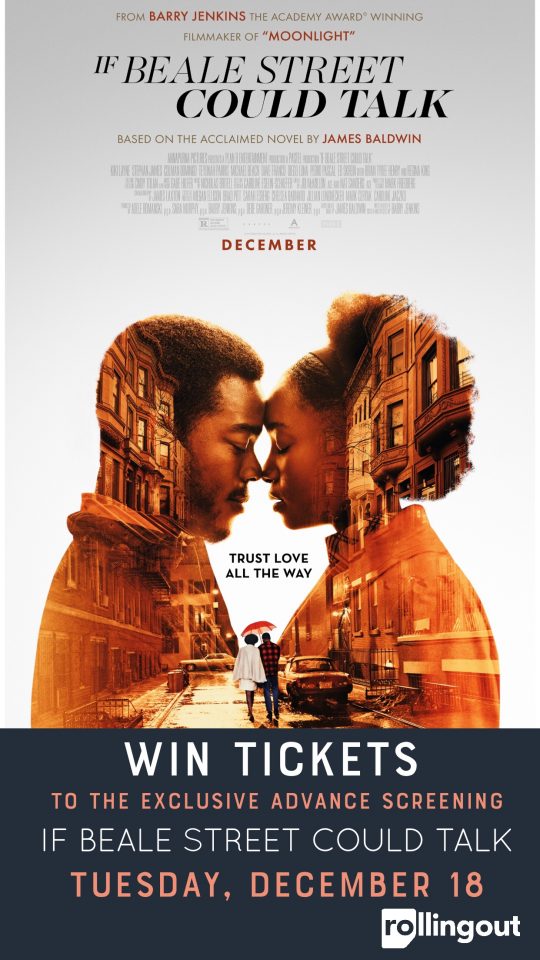 Win free tickets to an advance screening of 'If Beale Street Could Talk'