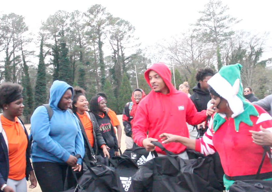 T.I. shares why he can't stop giving back during the holiday season