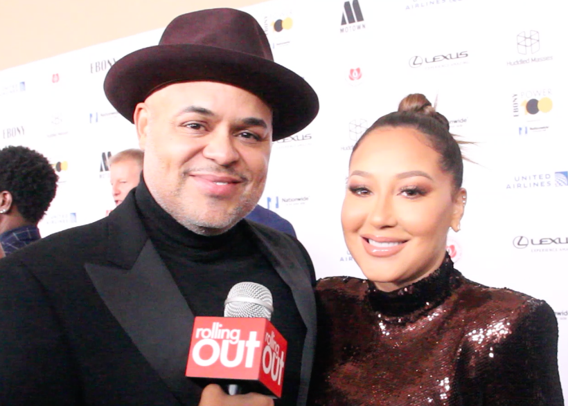 Eva Marcille, Adrienne Bailon, Chris Tucker walk red carpet at Ebony Power 100