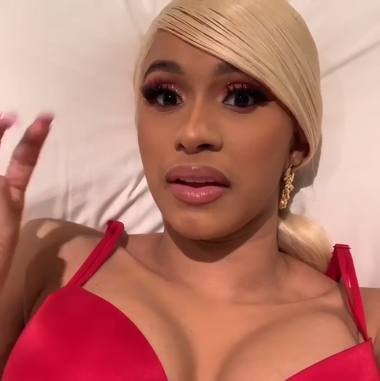 Cardi B's publicist threatens autograph-seeking fan; Cardi's response (video)