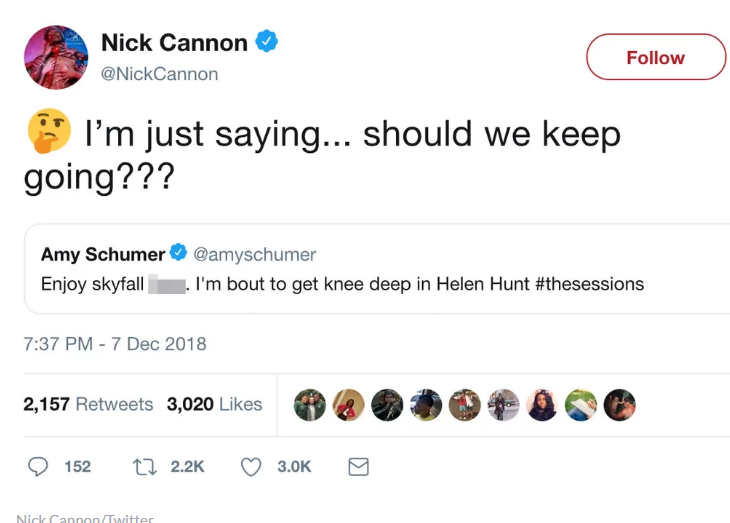Nick Cannon defends Kevin Hart, blasts white comedians for homophobic tweets