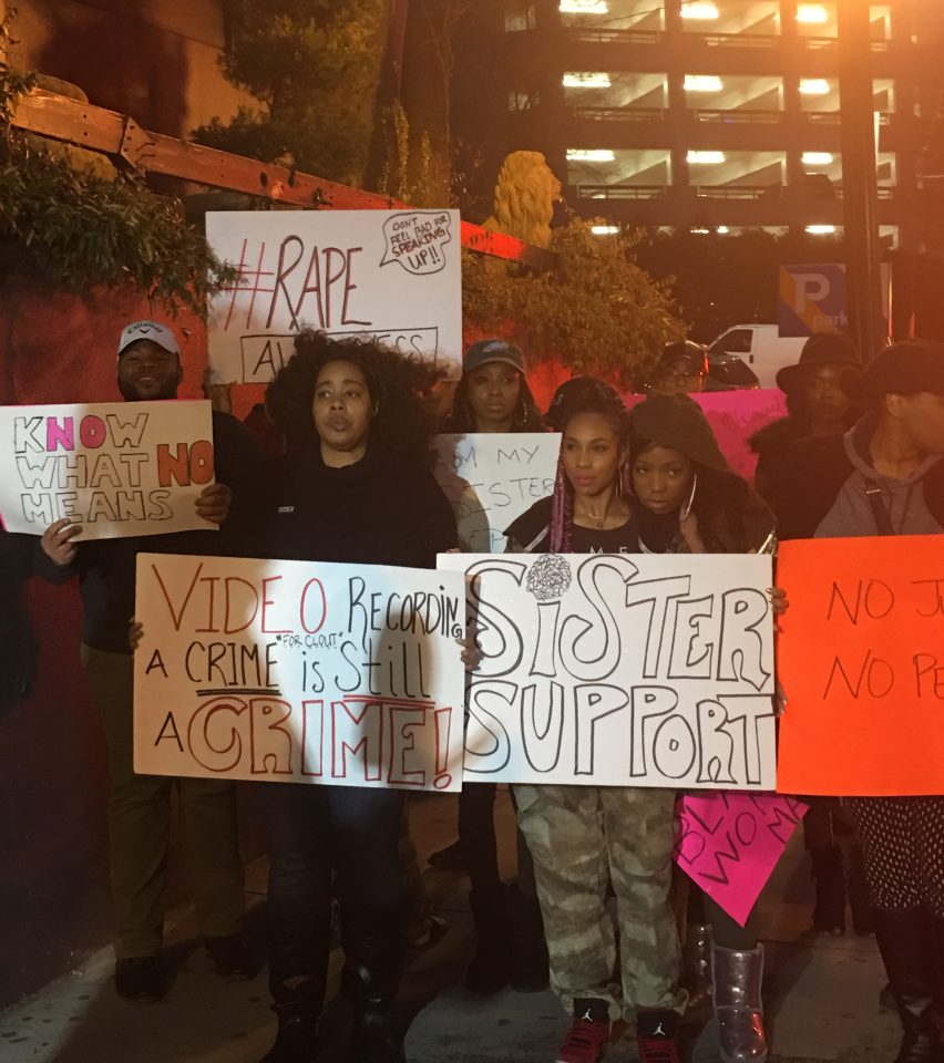 Black women unite in support of victim allegedly raped on Facebook Live