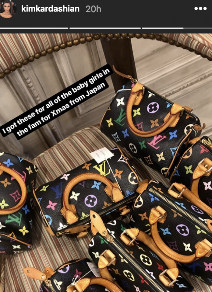 Kylie Jenner's daughter Stormi is already a fan of Louis Vuitton (video)