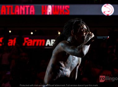 Rae Sremmurd 'swangs' with Atlanta Hawks' fans during special performance