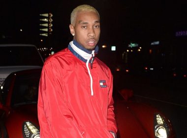 Tyga Arrives at Nice Guy Before a Club Appearance