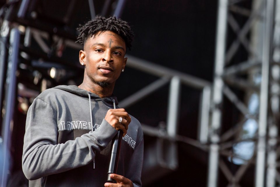 21 savage drops holiday sweatshirt to support his charitable efforts