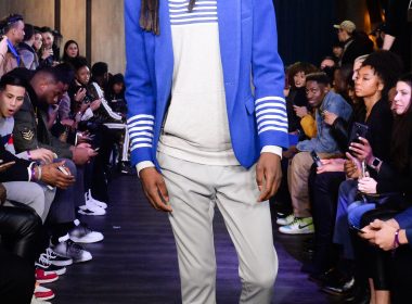 Harlem rapper Dave East lights up the runway at NYFW