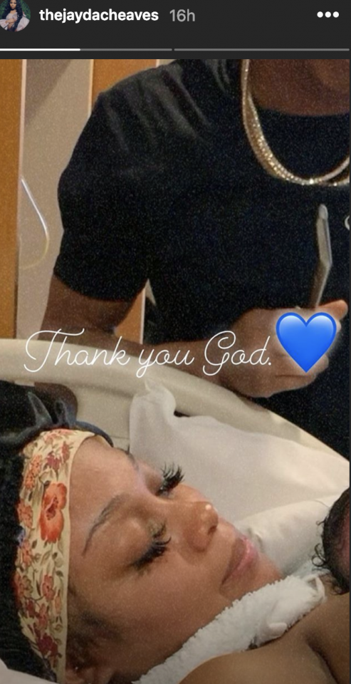 Amour Jayda and Lil Baby welcome their 1st child (photos)