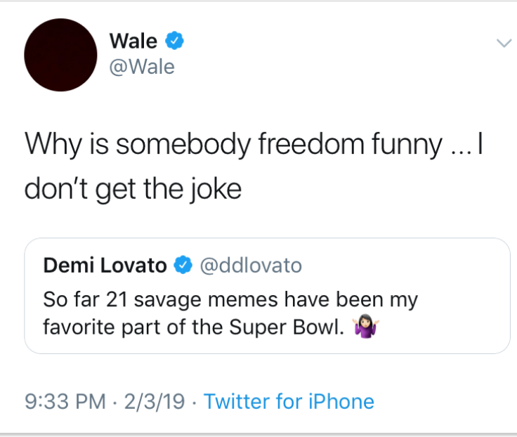 Demi Lovato chased off Twitter for making fun of 21 Savage's arrest
