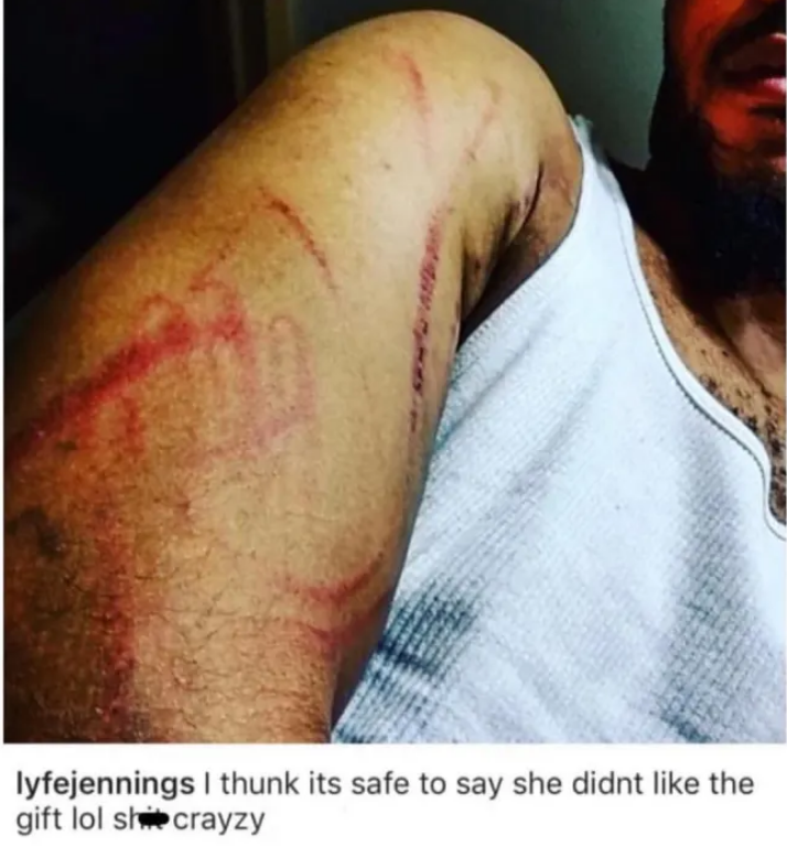 Lyfe Jennings allegedly beaten by girlfriend on Valentine's Day (photos)