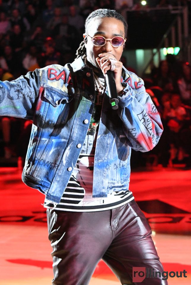 Migos, Monica attend McDonald's High School All-American game in Atlanta