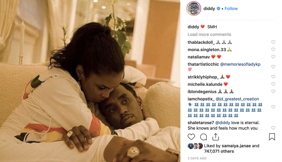 Diddy shares regrets about his relationship with the late Kim Porter