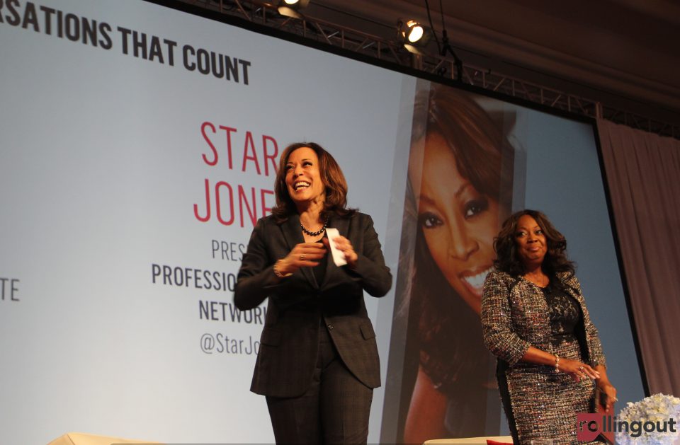 Kamala Harris shares her vision for America at Women of Power Summit