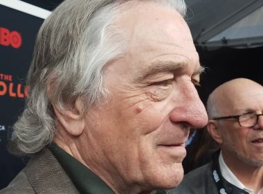 Actor Robert De Niro at opening night of the Tribeca Film Festival at the Apollo Theater (Photo by Derrel Jazz Johnson for Steed Media Service)