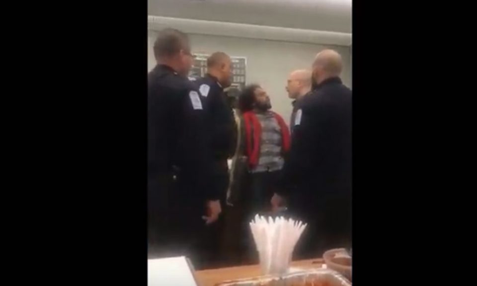 6 campus officers suspended after pinning down Black college student (video)